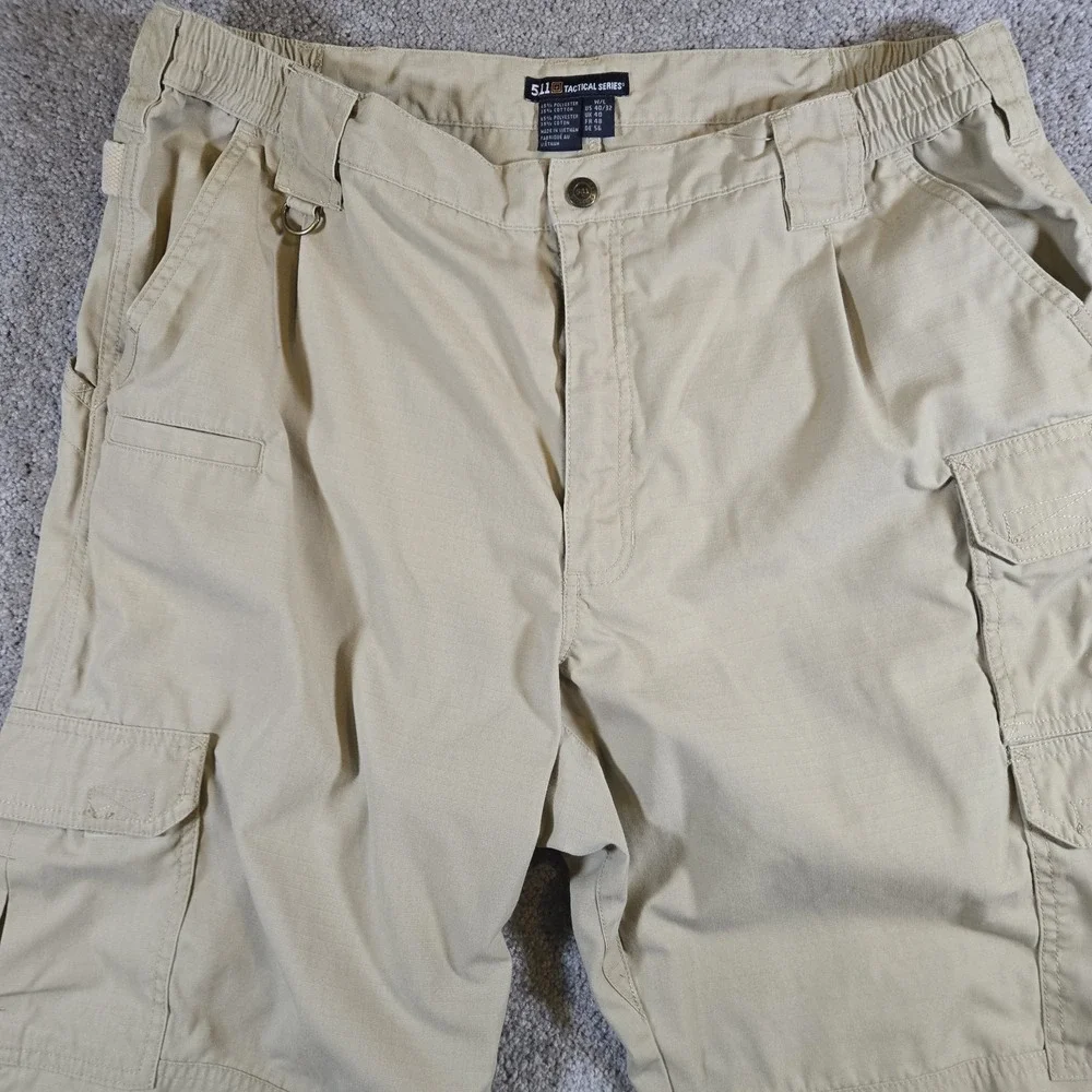 Tru Spec Men's Khaki Tactical Cargo Pants Size 40x32